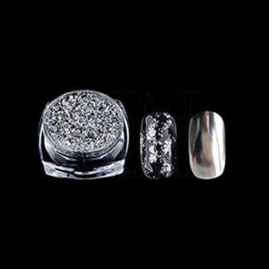 Flakes Effetto Chrome SILVER / Kharma Nail