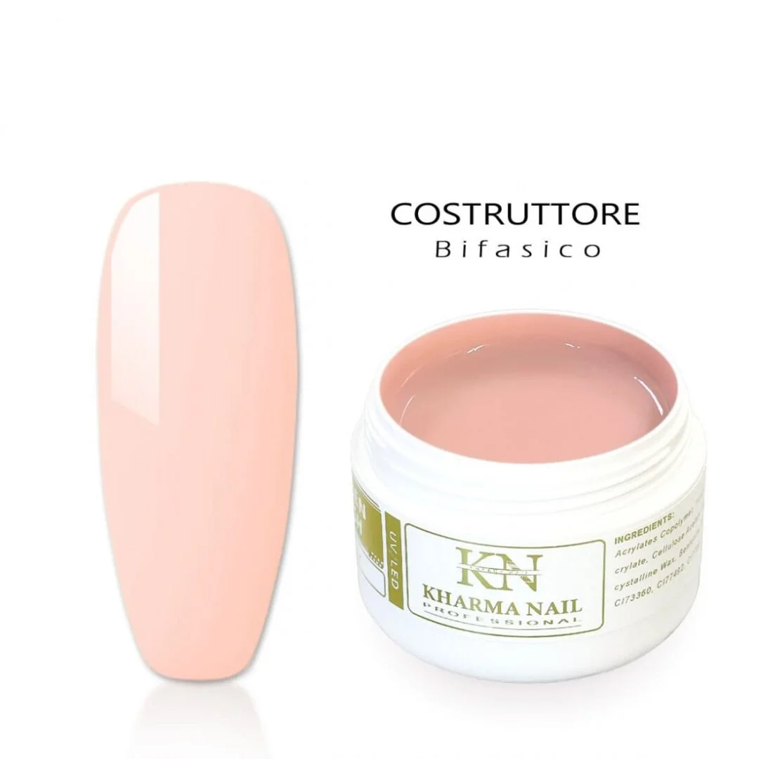 gel costruttore builder cover per unghie Quick Fiber Babyboomer 50ml / Kharma nail